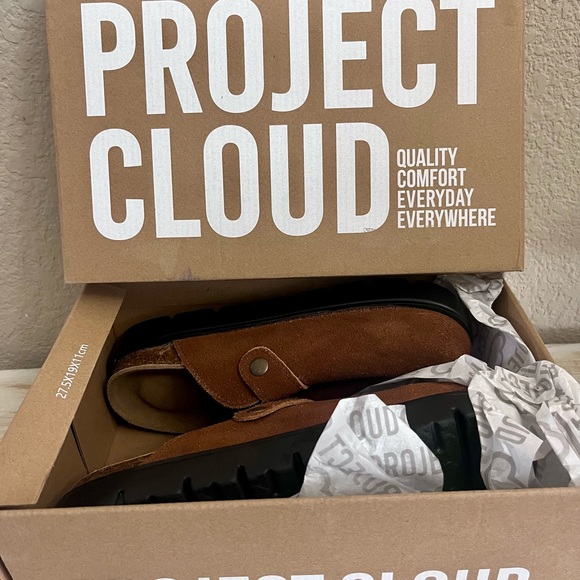 Project Cloud Shoes - Project Cloud Women's Brown Mules